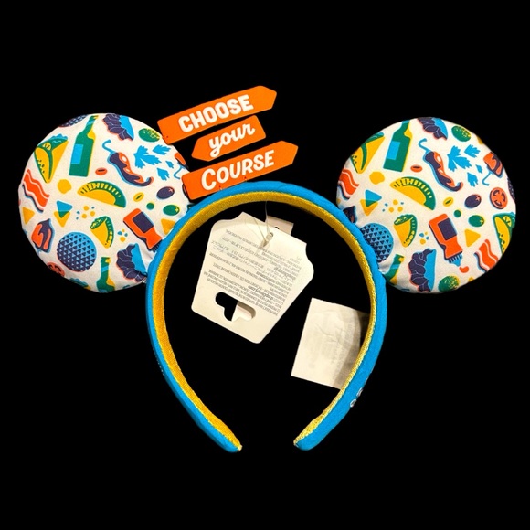 Women’s Authentic Disney 2023 EPCOT Food & Wine Minnie Ears - NWT - Picture 1 of 2